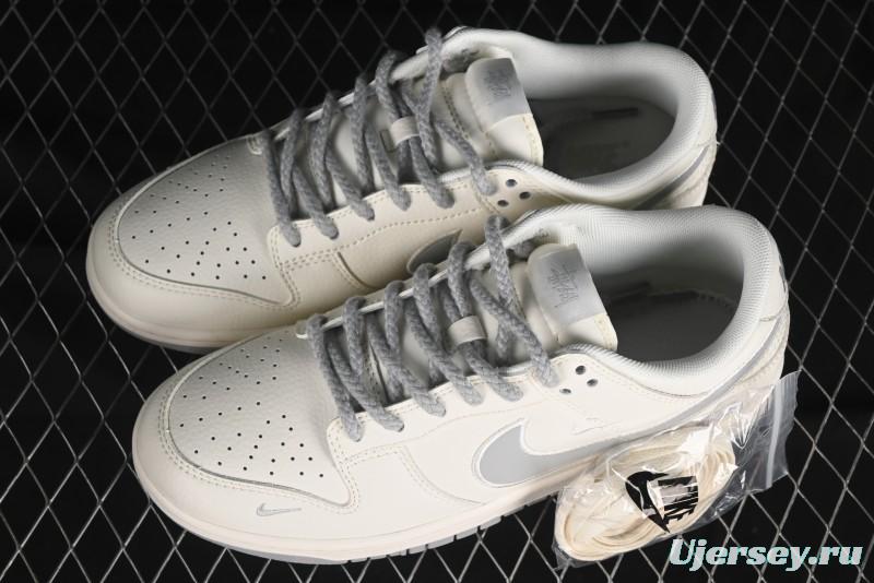 Nike SB Dunk Low Stussy Anniversary Custom Low-Top Casual Sneakers - SJ2068-282