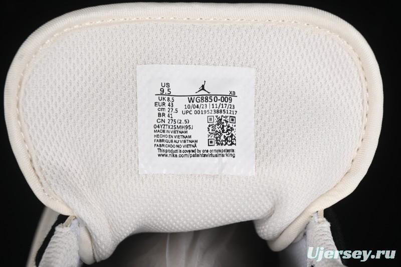 Nike Air Jordan 1 Low AJ1 LV Collaboration - Printed Dark Blue Swoosh High-End Custom Retro Basketball Shoes - WG8850-009