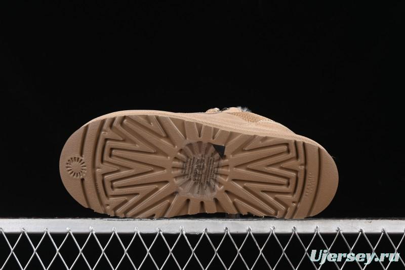 UGG Classic Ultra Mini Melange Low-Top Casual Shoes with Dual-Color Flat Laces - 1144032