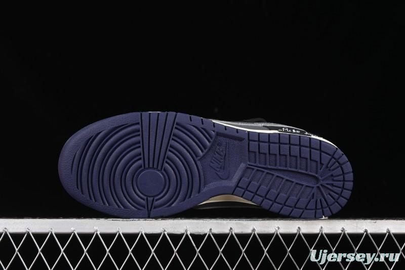 Nike Dunk Low Retro Block Street Dark Splatter Gothic Cross SB Low-top Casual Sneakers - FV8106-181