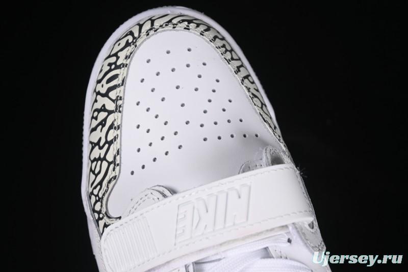 Nike Air Jordan Legacy 312 Low Sneakers with Velcro Strap and Triple Design - FQ7827-106