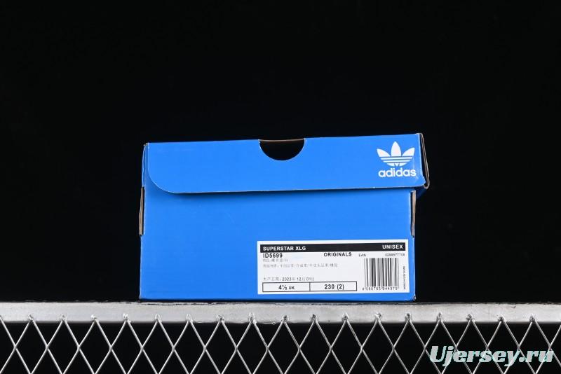 Adidas Originals Superstar XLG Shell Toe Platform Sneakers - ID5699