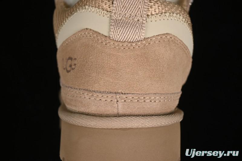 UGG Classic Ultra Mini Melange Low-Top Casual Shoes with Dual-Color Flat Laces - 1144032