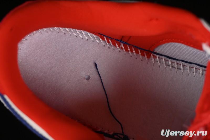 Nike SB Dunk Low Givenchy Collaboration - Gray Blue Red Double Swoosh Anniversary High-End Custom Low-Top Casual Sneakers - CF3688-033