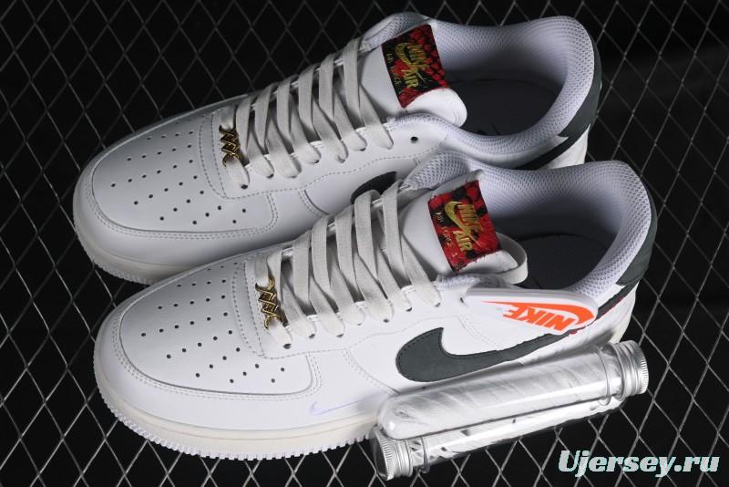 Nike Air Force 1 '07 Low Casual Sneakers with Full-Length Air Cushion - HV5979-130