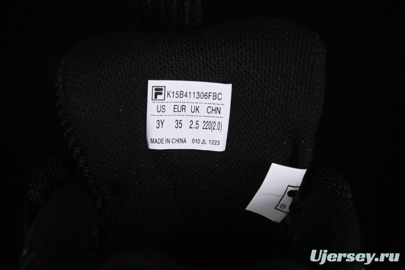 Fila Kids Non-Slip Wear-Resistant Thick Sole Casual Running Shoes - K15B411306FBC