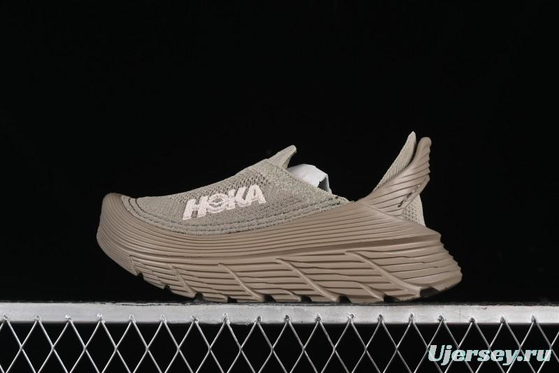 HOKA ONE ONE Restore Tc Classic Versatile Comfortable Cushioned Anti-Slip Low-Top Running Shoes - 1134532 DOTN