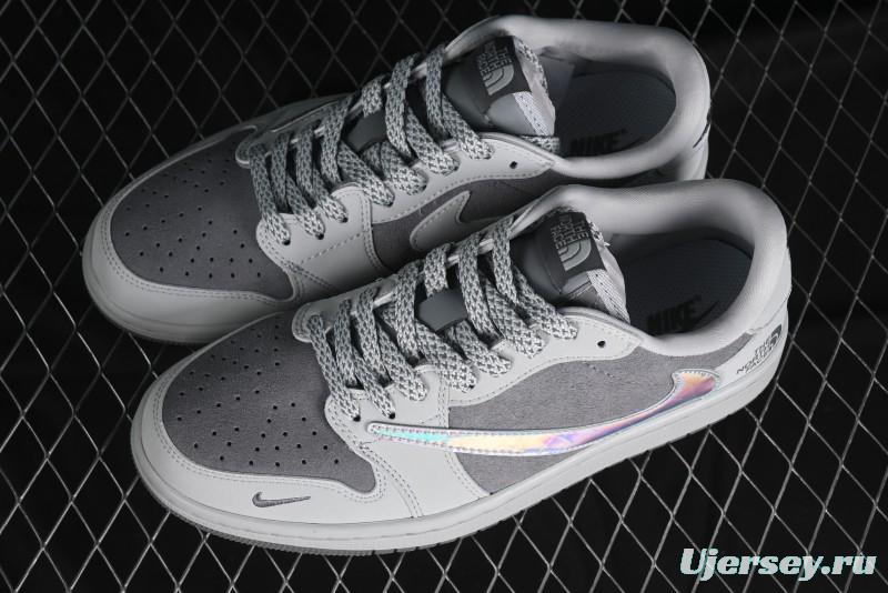 Nike Travis Scott x Fragment Design x Air Jordan 1 Low OG SP AJ1 Low Top Casual Sneakers - AG3702-803