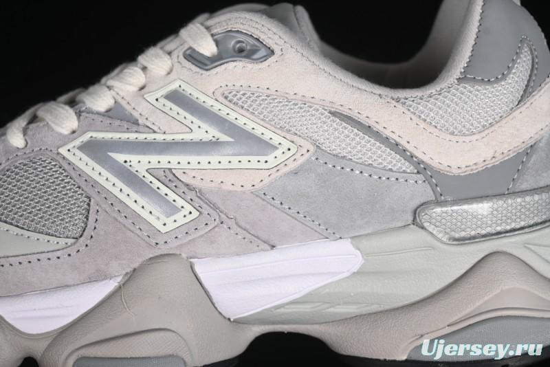 New Balance NB9060 Series Retro Casual Running Shoes with ABZORB Cushioning - U9060JCG