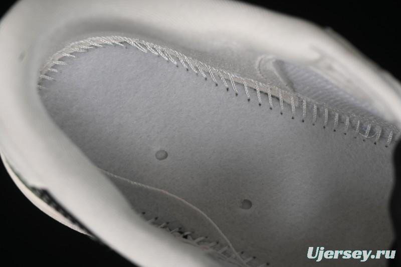 Nike Travis Scott x Fragment Design x Air Jordan 1 Low OG SP AJ1 Bape Collaboration - Jungle Green Low Top Casual Sneakers - XY2688-107