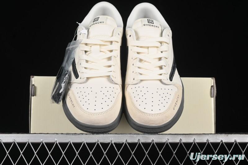 Nike Travis Scott x Fragment Design x Air Jordan 1 Low OG SP AJ1 Low Top Casual Sneakers - CF3688-030