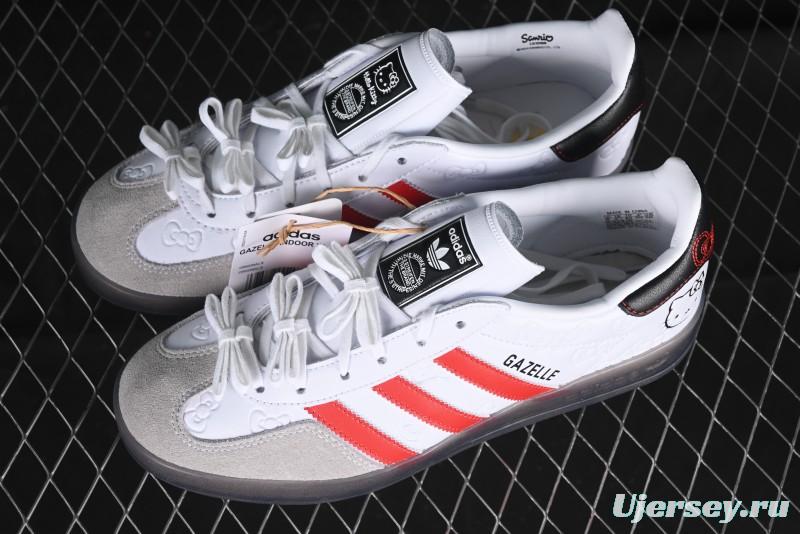 Adidas Originals Gazelle Indoor II Retro Casual Slip-Resistant Wear-Resistant Low-Top Sneakers - II0013