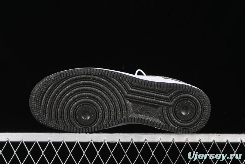 Nike Air Force 1 Low Casual Sneakers with Full-Length Air Cushion - HJ9128-100