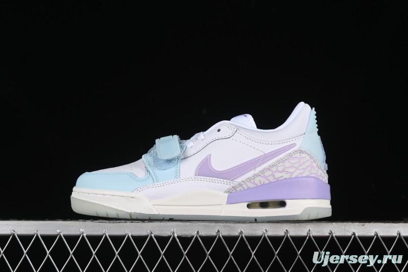 Nike Air Jordan Legacy 312 Low Sneakers with Velcro Strap and Triple Design Fusion - HQ3820-151