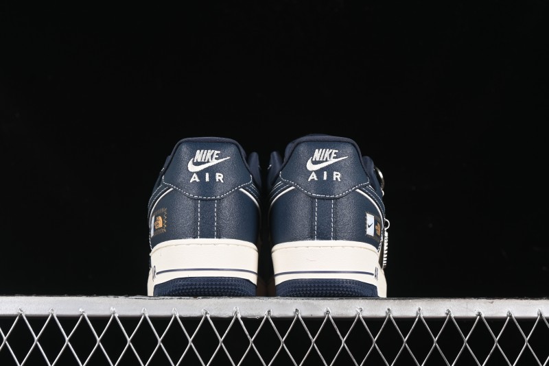Nike Air Force 1 '07 Low The North Face x CDG Dark Blue Casual Sneakers - KK1988-014