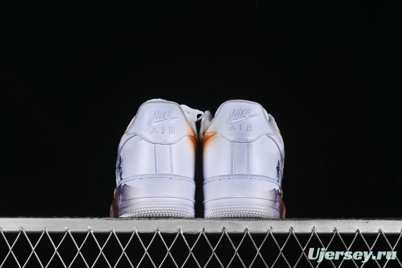 Nike Air Force 1 '07 Low Black Myth Wukong Themed Casual Sneakers - 315122-111