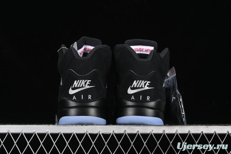 Nike Air Jordan 5 Retro Black Metallic Reimagined Basketball Shoes - HF3975-001