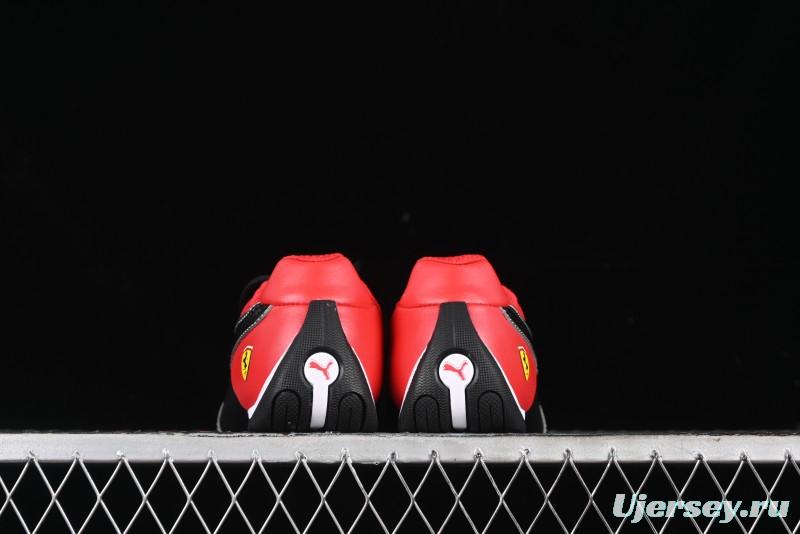 Puma Sparco Future Round Toe Lace-Up Low-Top Lifestyle Casual Shoes in Leather and Fabric - 307889-03