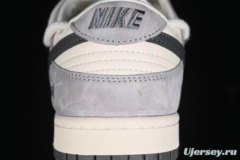 Nike SB Dunk Low Stussy Anniversary Custom Low-Top Casual Skate Shoes - SJ2068-295