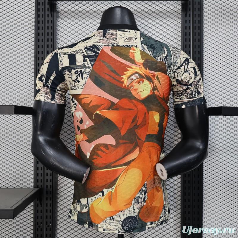 Player Version 2025 Japan Multi-Color with Naruto Anime Character Jersey