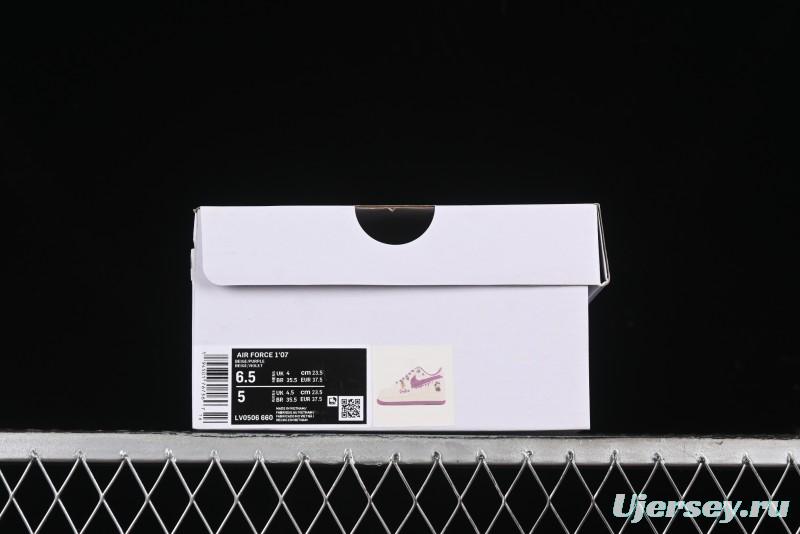 Nike Air Force 1 '07 Low x Capybara "Flute Blowing Boy" Casual Lace-Up Sneakers - LV0506-660