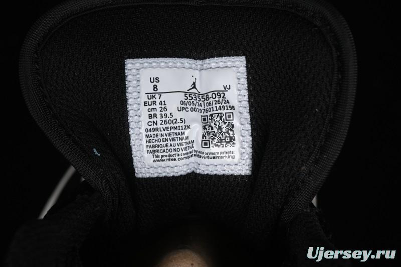 Nike Air Jordan 1 Low "Medium Olive" Casual Sneakers - 553558-092