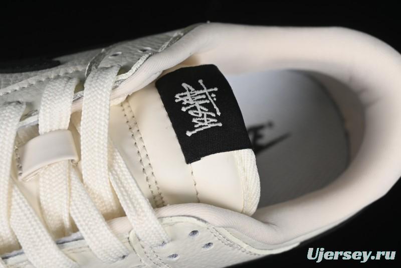 Nike SB Dunk Low Black 8 Collaboration - Beige Grey Black Gum Anniversary Custom Low-Top Casual Skate Shoes - CH6336-227