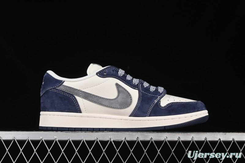 Nike Travis Scott x Fragment Design x Air Jordan 1 Low OG SP AJ1 Gucci Collaboration - XY2688-109