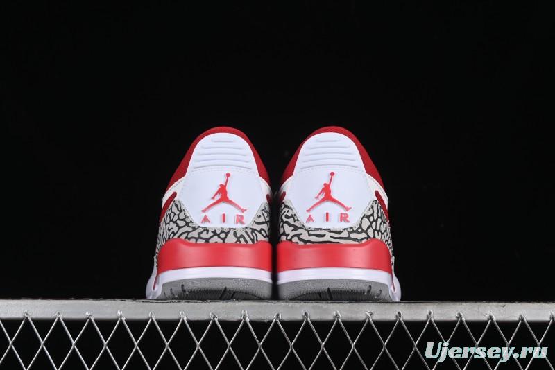 Nike Air Jordan Legacy AJ312 Low Sneakers with Triple Strap Design - FQ7827-106