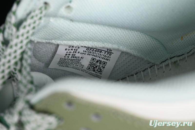 Nike SB Dunk Low Saint Laurent Series - White Green Swoosh Anniversary High-End Custom Low-Top Casual Sneakers - GF2409-170