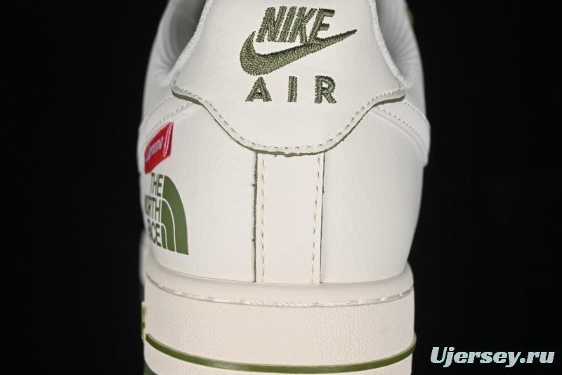 Nike Air Force 1 '07 Low Supreme The North Face Collaboration - Off White Mint Green - XZ1996-527