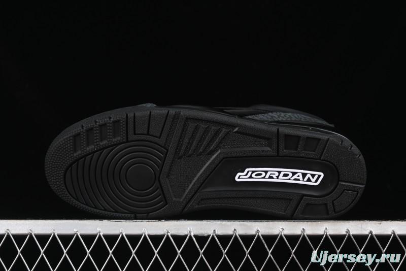 Nike Air Jordan 3 Retro Basketball Shoes Midnight Black - CT8532-001