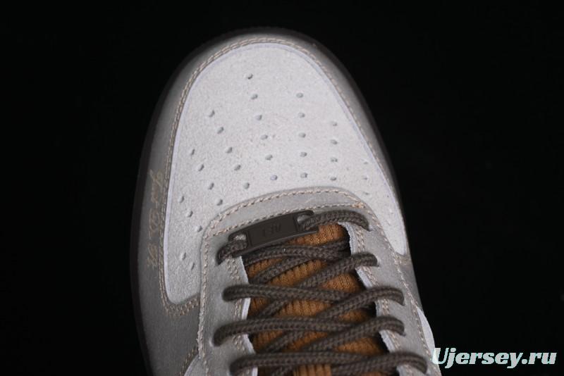 Nike Air Force 1 '07 Low Casual Sneakers with Full-Length Air Cushion - HQ3458-142