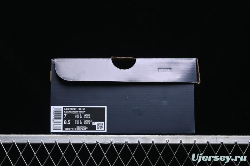 Nike Air Force 1 '07 Low Casual Sneakers with Full-Length Air Cushion - HQ4987-010