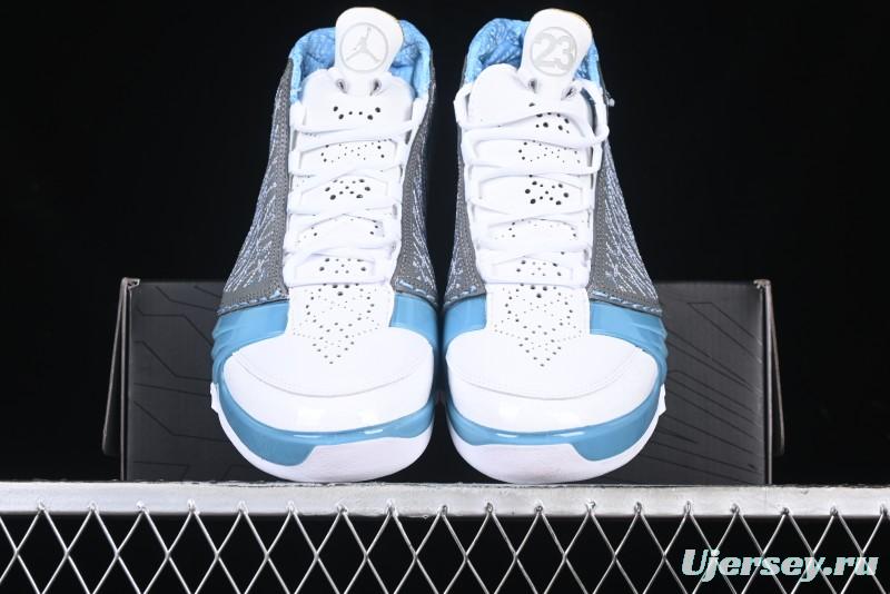 Nike Air Jordan 23 AJ23 Mid Retro Casual Sneakers with Visible Air Cushion - 318474-151