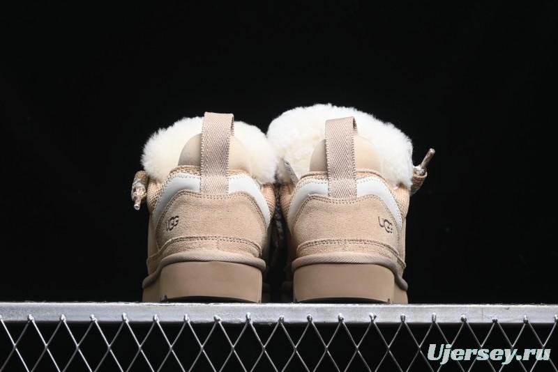 UGG Classic Ultra Mini Mel Two-Tone Lace-Up Low-Top Casual Shoes - 1144032