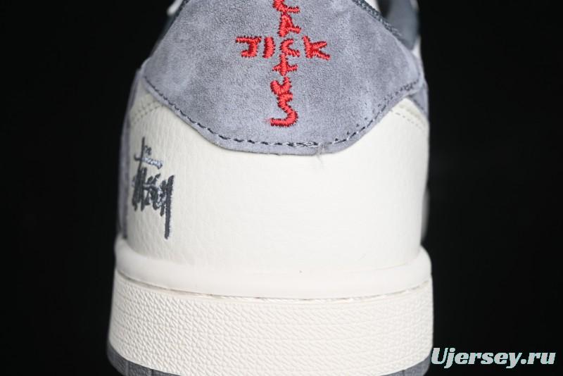 Nike Travis Scott x Fragment Design x Air Jordan 1 Low OG SP AJ1 Retro Sneakers - XZ6868-001