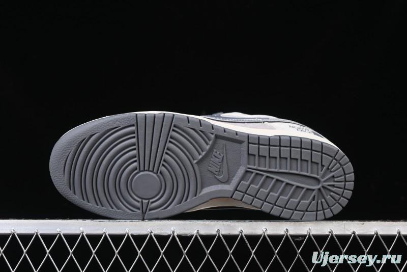 Nike SB Dunk Low The North Face Series - Anniversary Custom Edition Low-Top Casual Skate Shoes - DM6868-004