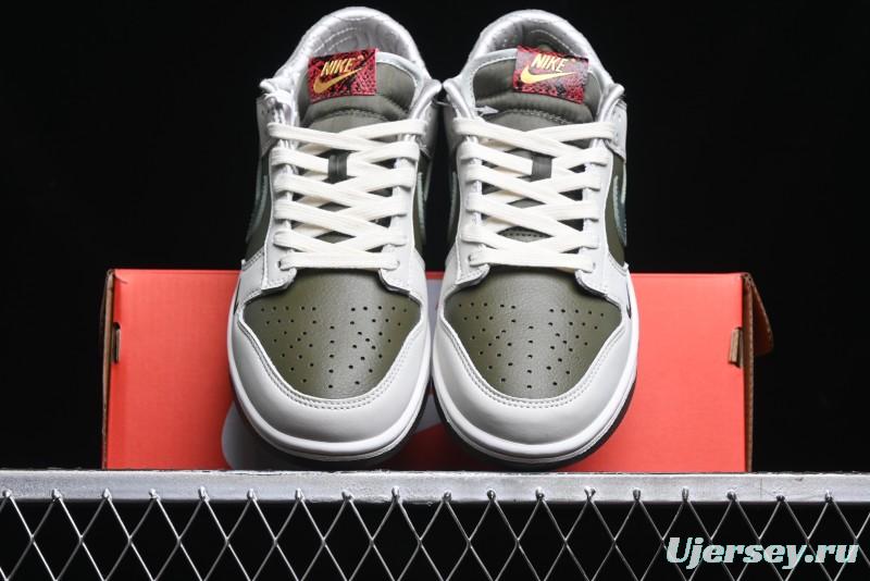 Nike Dunk Low "Year of the Snake" Lunar New Year Limited Edition Low-Top Casual Sneakers - HV5980-231