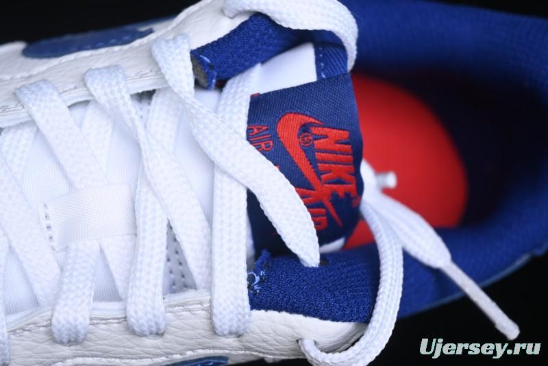 Nike Air Force 1 '07 Low Top Leather Casual Sneakers with Full-Length Air Cushion - CT3839-101