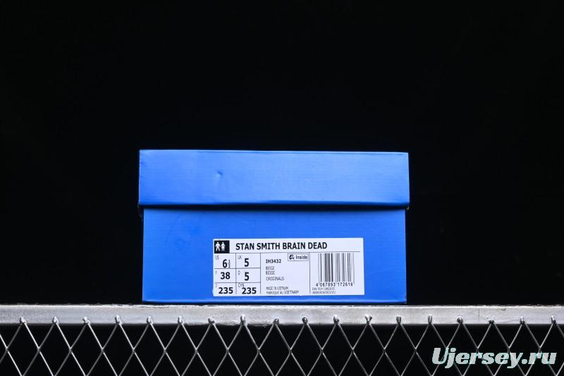 Adidas Brain Dead x Ad Originals Stan Smith Samba Casual Sneakers - IH3432