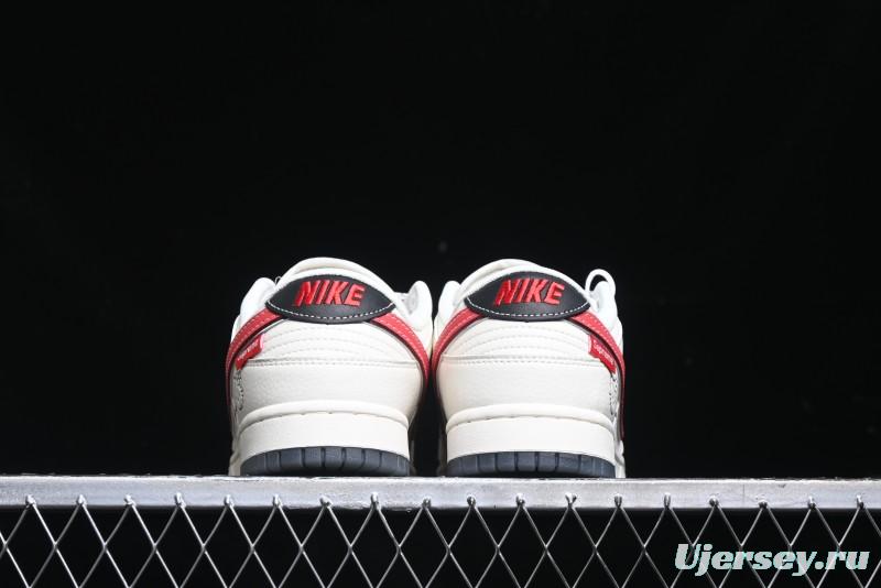 Nike SB Dunk Low Supreme Collaboration - Hello Kitty Anniversary Customized Low-Top Casual Sneakers - XY1688-018