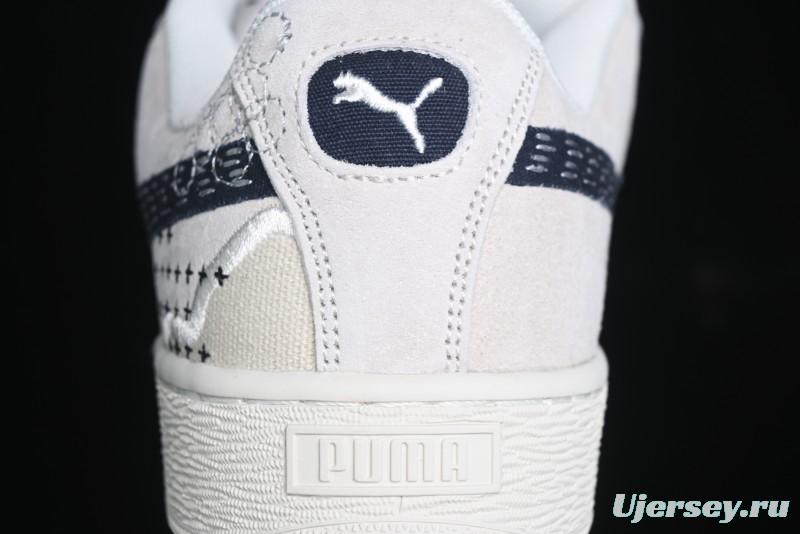 Puma Suede XL Retro Casual Sneakers with Premium Pigskin Upper - 395777-02