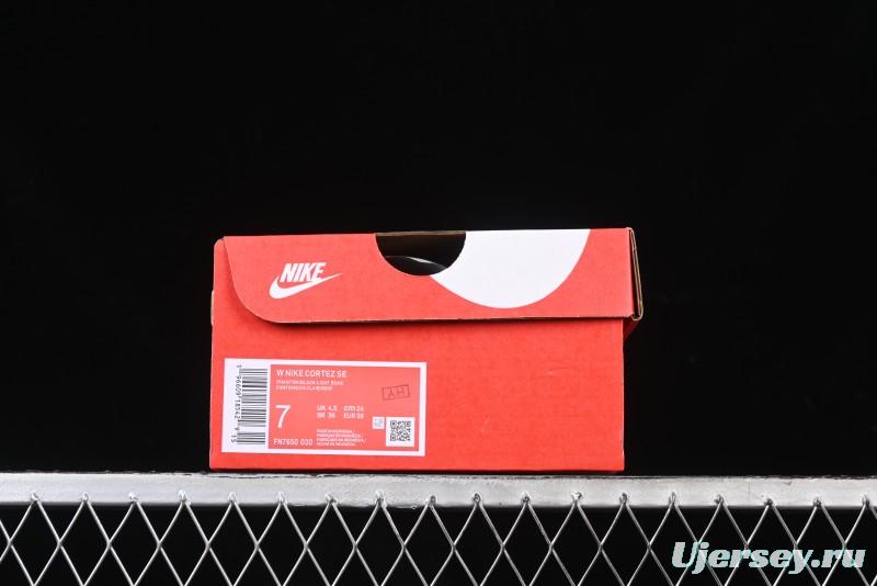 Nike Classic Cortez Leather Retro Running Shoes - FN7650-030