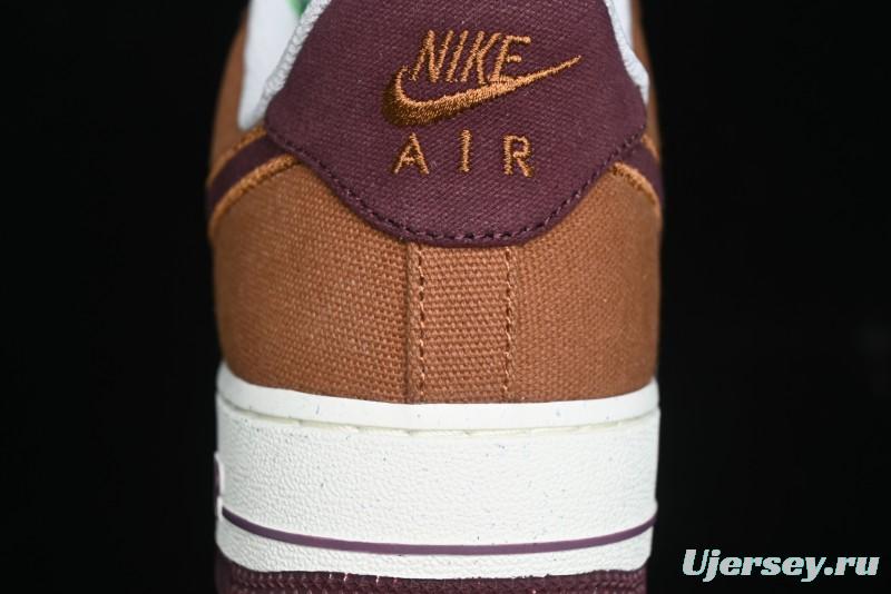 Nike Air Force 1 '07 Low Casual Sneakers with Full-Length Air Cushion - FQ8713-200