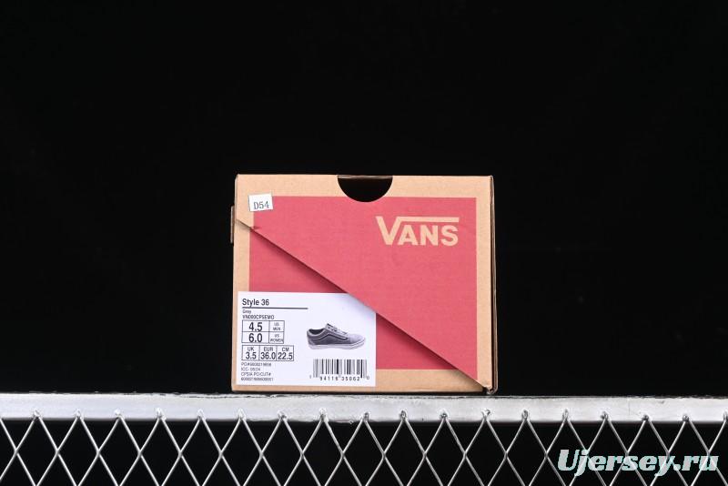 Vans Style 36 Low-Top Casual Skate Shoes in Grey - VN000CP5EMO