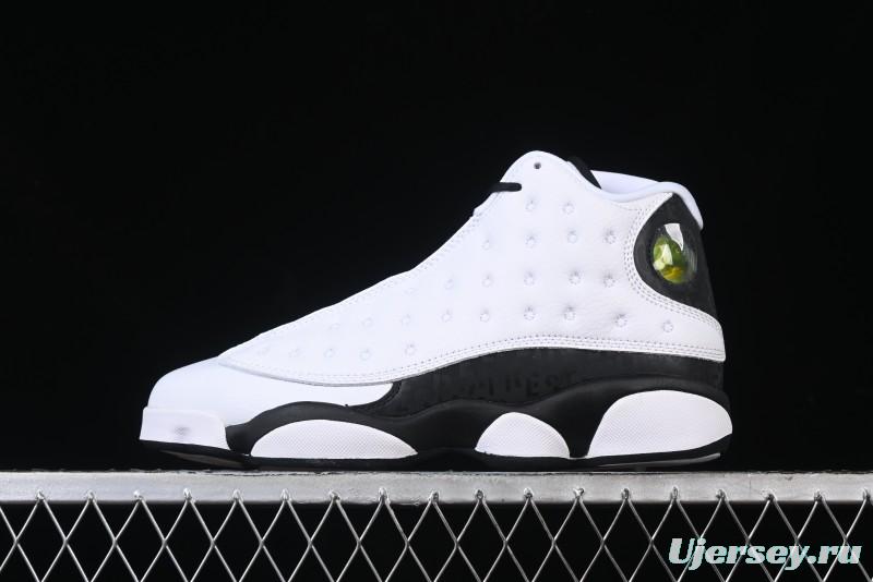 Nike Air Jordan AJ13 Retro Basketball Shoes with 3D Holographic Cat Eye and Original Carbon Fiber - 888164-112