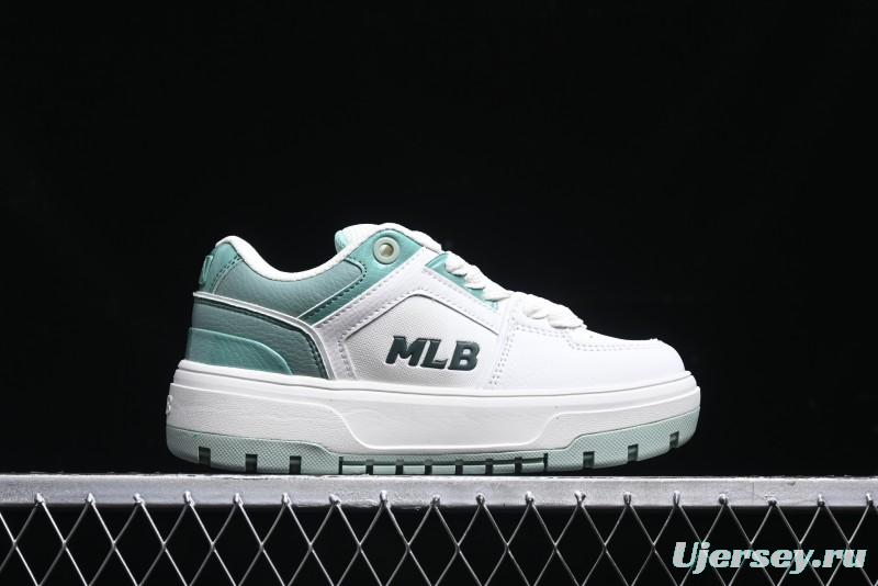 New York Yankees MLB Chunky Liner Wide Saffiano Platform Casual Sneakers - 3ASXCWN4N07MTM