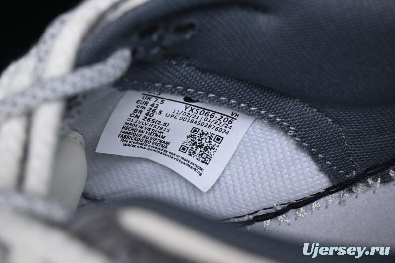 Nike SB Dunk Low Stussy Collaboration - Lace-Up Beige Grey Hook Anniversary High-End Custom Low-Top Casual Skate Shoes - YX5066-206