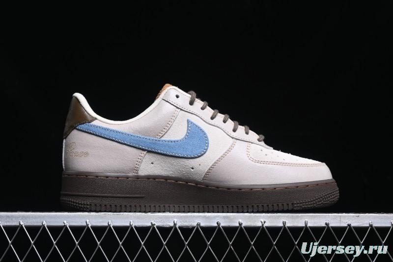 Nike Air Force 1 '07 Low Casual Sneakers with Full-Length Air Cushion - HQ3458-142
